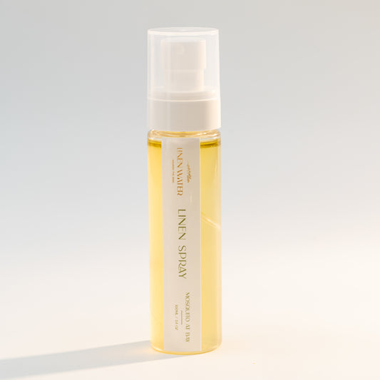 Your room will smell clean and inviting after using Linen Water Natural Linen Spray, which also instantly eliminates offensive smells and restores fabrics.  Essential oils that enhance mood, cleanse the air, and produce a clean, calming environment are mixed into this natural room and fabric spray.