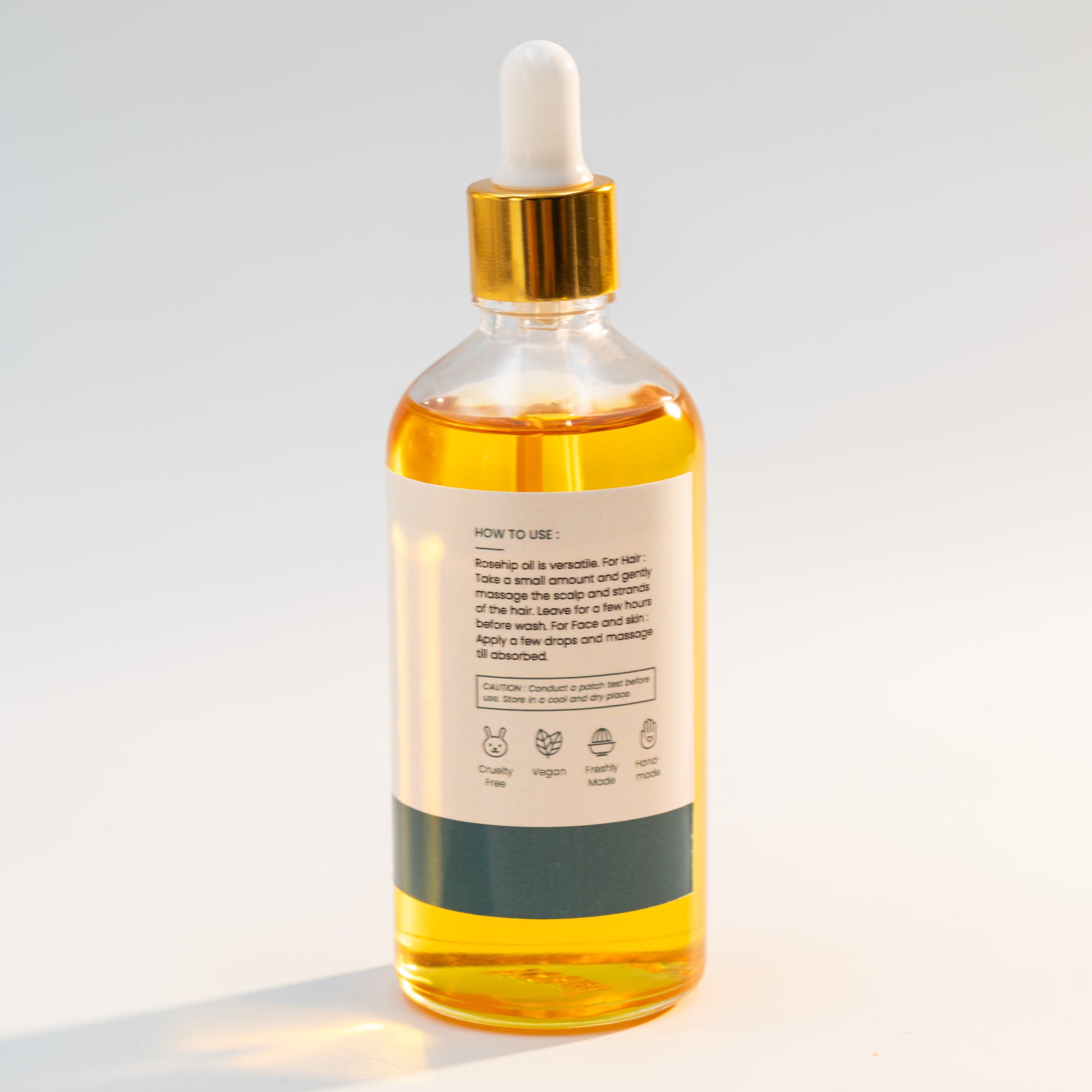 A bottle of pure botanical ingredients, Linen Water Rosehip Oil helps promote healthy, glowing skin and hair with long-lasting hydration and shine, improve flexibility, and reduce dryness.