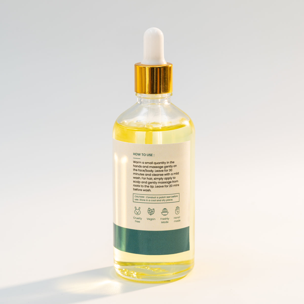 Linen Water Sweet Almond Body, Skin & Hair Oil leaves a light, calming almond fragrance while smoothing, repairing, and refreshing the entire body.